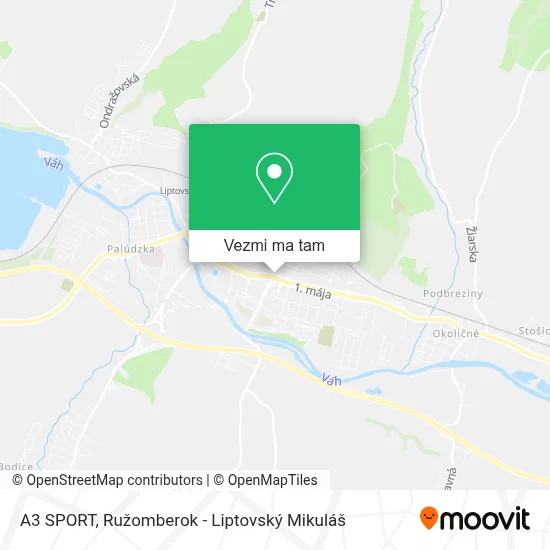 A3 SPORT mapa