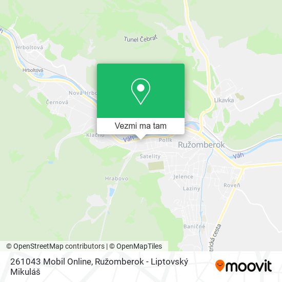 261043 Mobil Online mapa