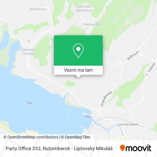 Party Office 332 mapa