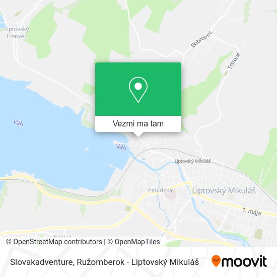 Slovakadventure mapa