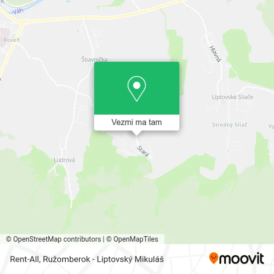 Rent-All mapa
