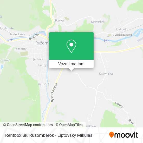 Rentbox.Sk mapa