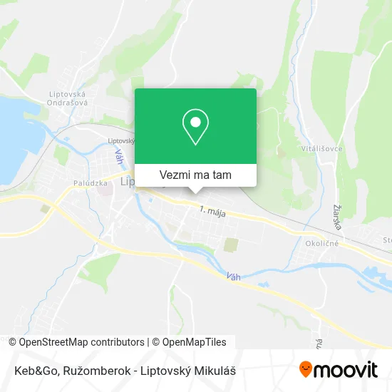 Keb&Go mapa