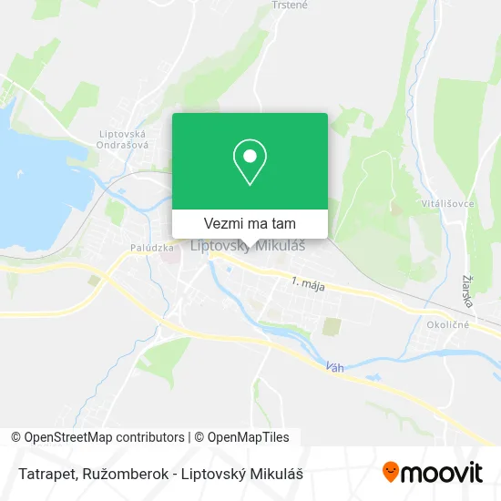 Tatrapet mapa