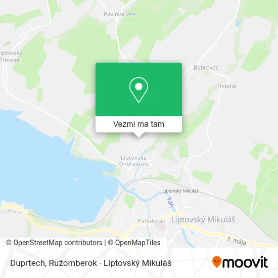 Duprtech mapa