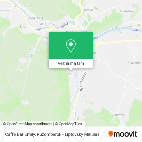 Caffe Bar Emily mapa