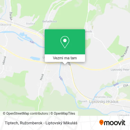 Tiptech mapa