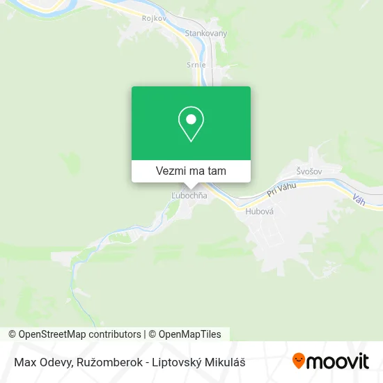 Max Odevy mapa