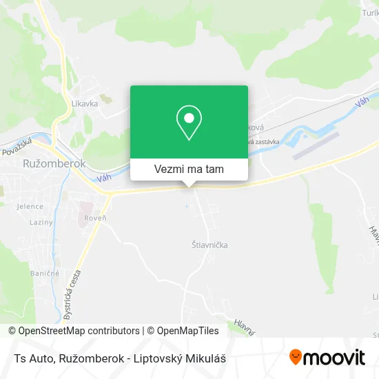 Ts Auto mapa