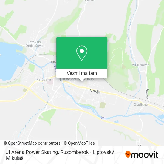 Jl Arena Power Skating mapa