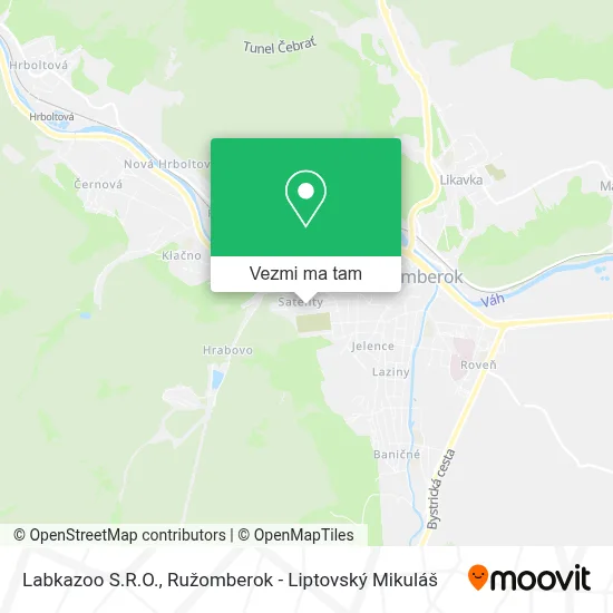 Labkazoo S.R.O. mapa