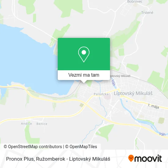 Pronox Plus mapa