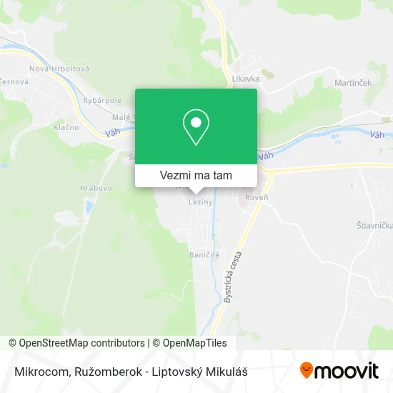 Mikrocom mapa