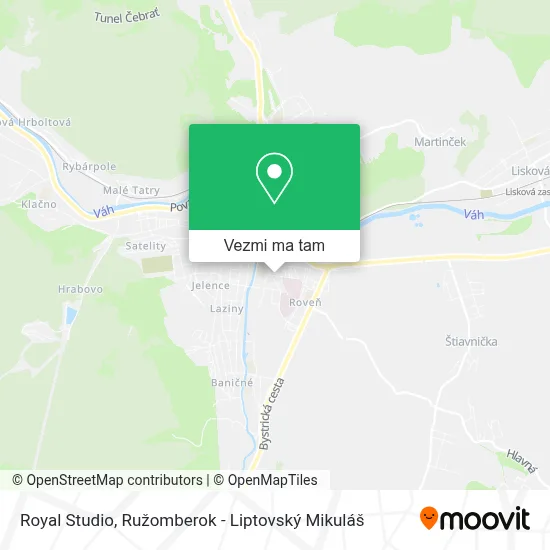 Royal Studio mapa