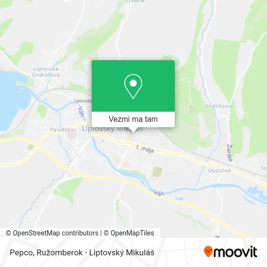 Pepco mapa
