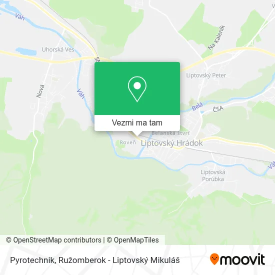Pyrotechnik mapa