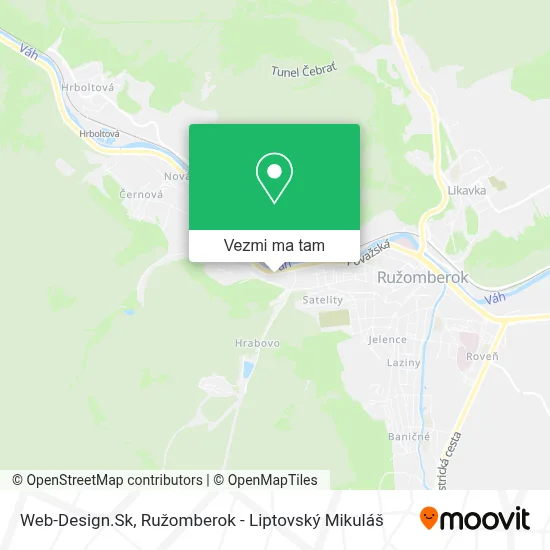 Web-Design.Sk mapa