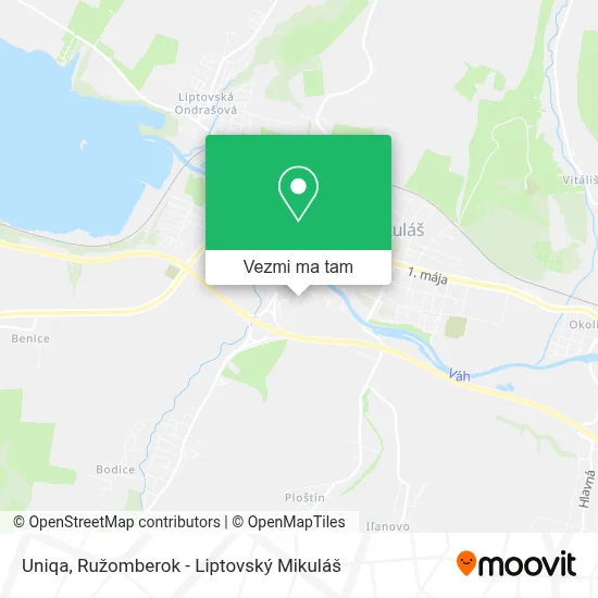 Uniqa mapa