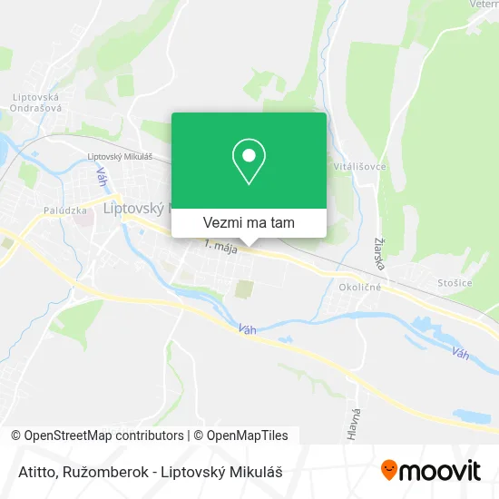 Atitto mapa