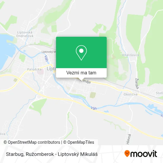 Starbug mapa