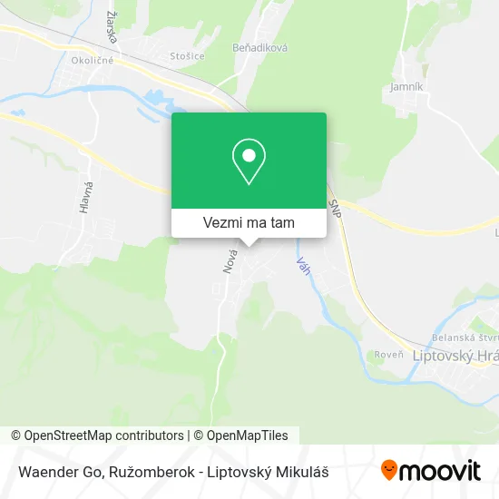 Waender Go mapa
