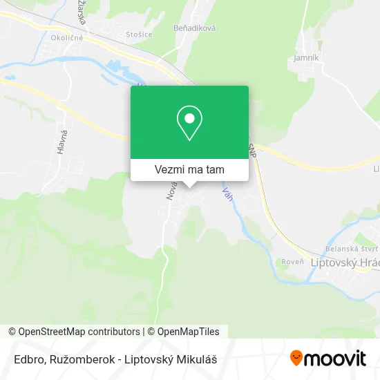 Edbro mapa