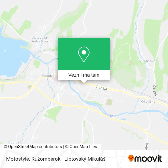 Motostyle mapa