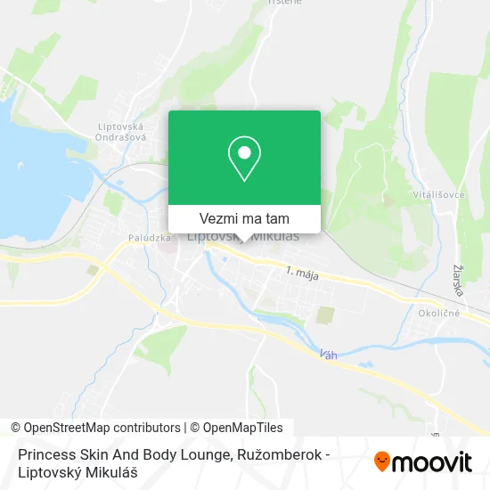 Princess Skin And Body Lounge mapa