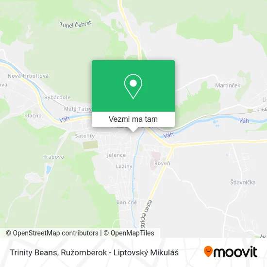 Trinity Beans mapa