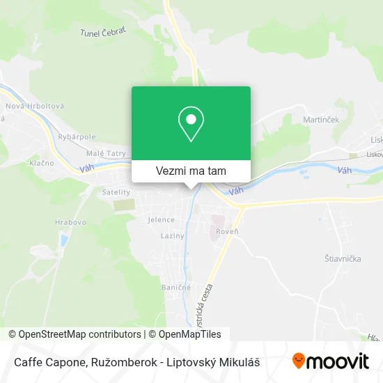 Caffe Capone mapa
