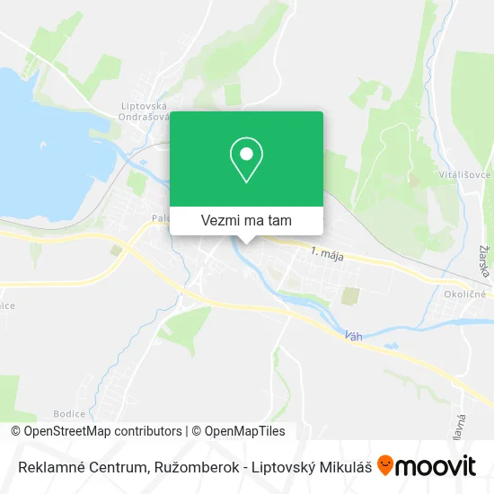 Reklamné Centrum mapa