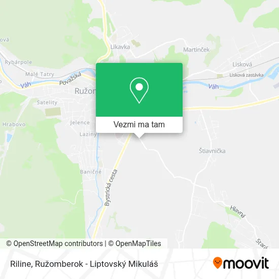 Riline mapa