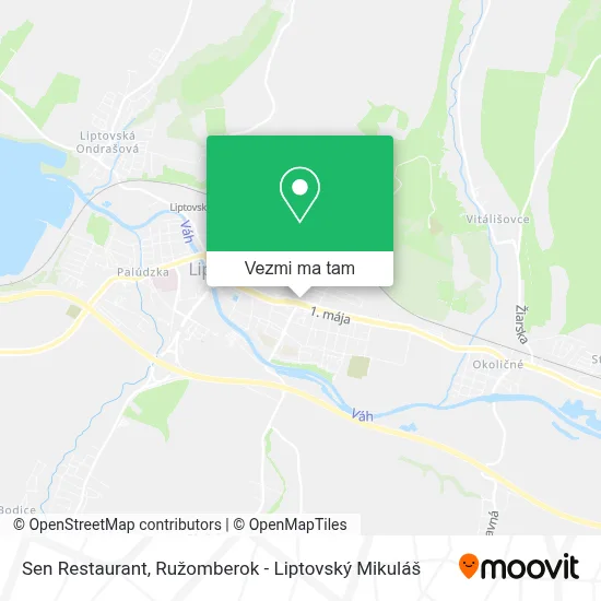 Sen Restaurant mapa