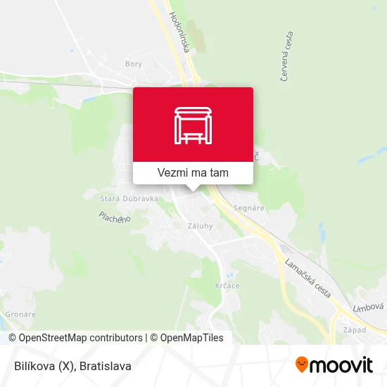 Bilíkova (X) mapa