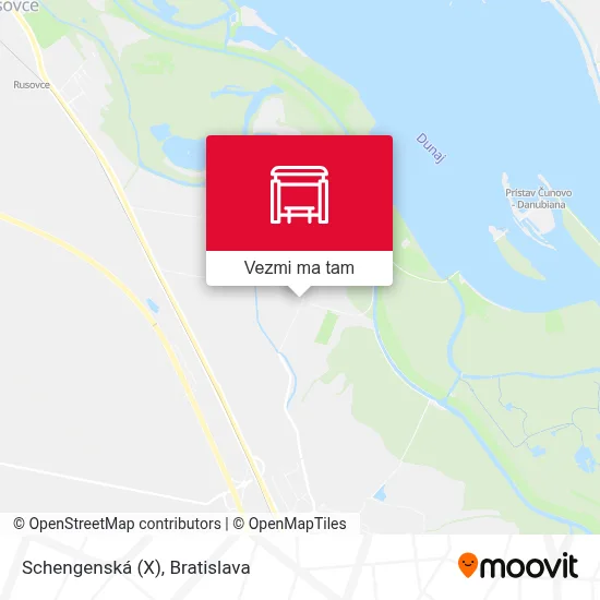 Schengenská (X) mapa