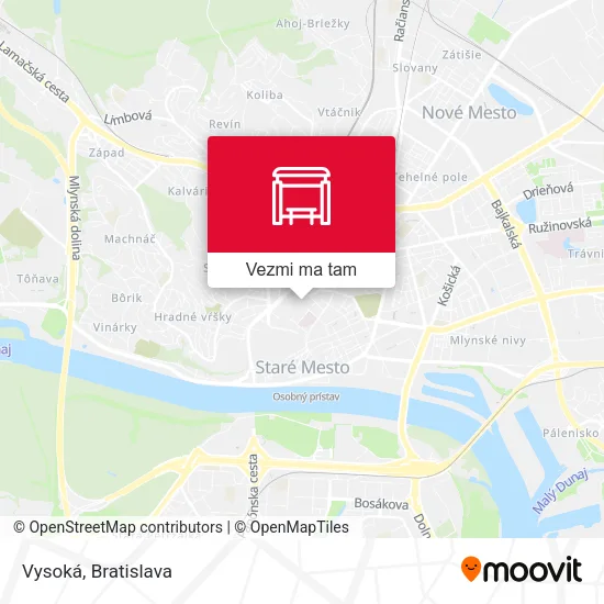 Vysoká mapa