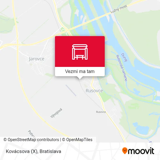 Kovácsova (X) mapa