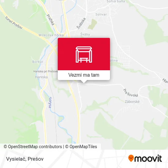 Vysielač mapa