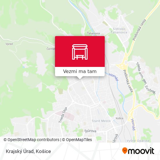 Krajský Úrad mapa