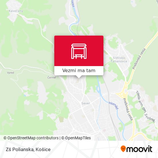 Zš Polianska mapa