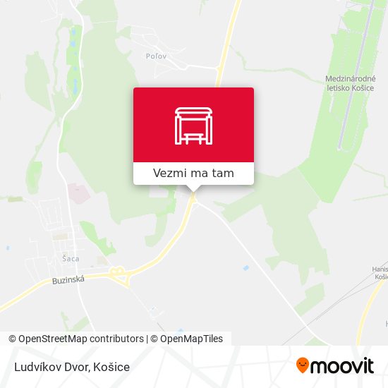 Ludvíkov Dvor mapa