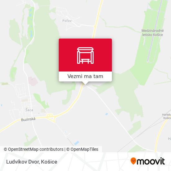 Ludvíkov Dvor mapa