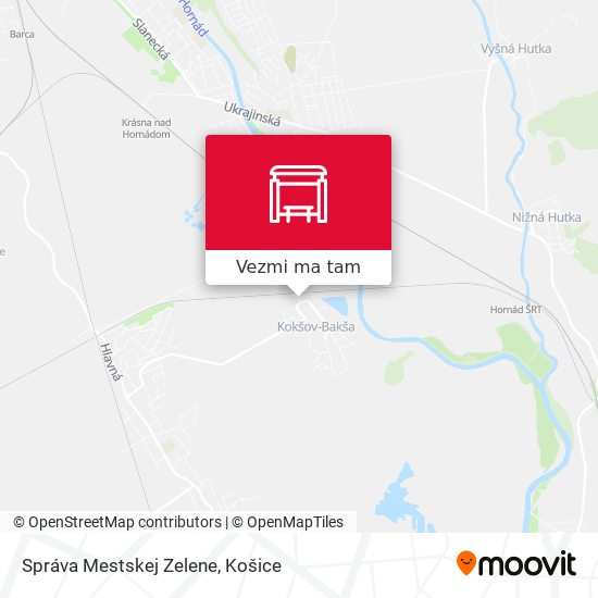 Správa Mestskej Zelene mapa