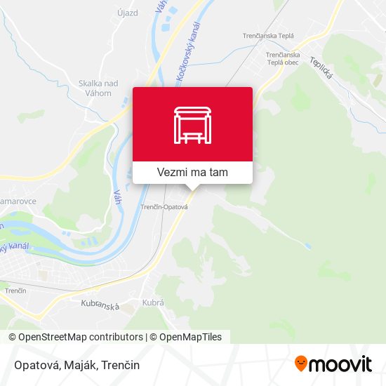 Opatová, Maják mapa