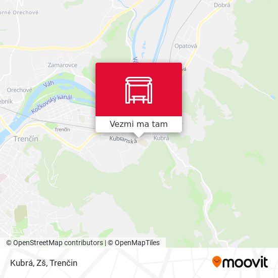 Kubrá, Zš mapa