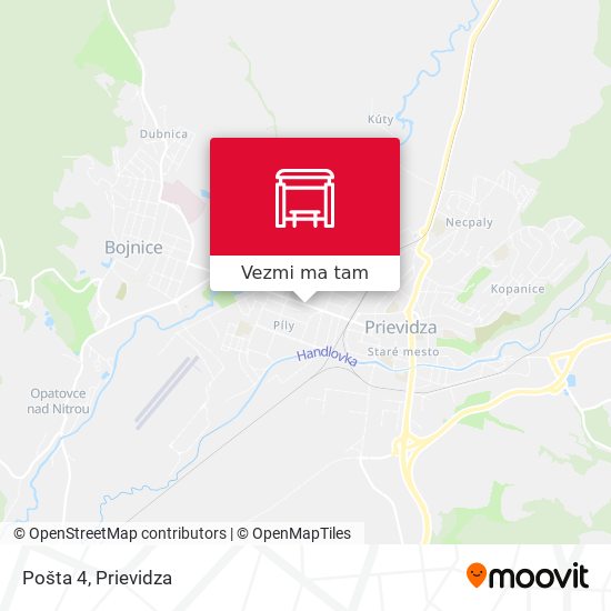 Pošta 4 mapa