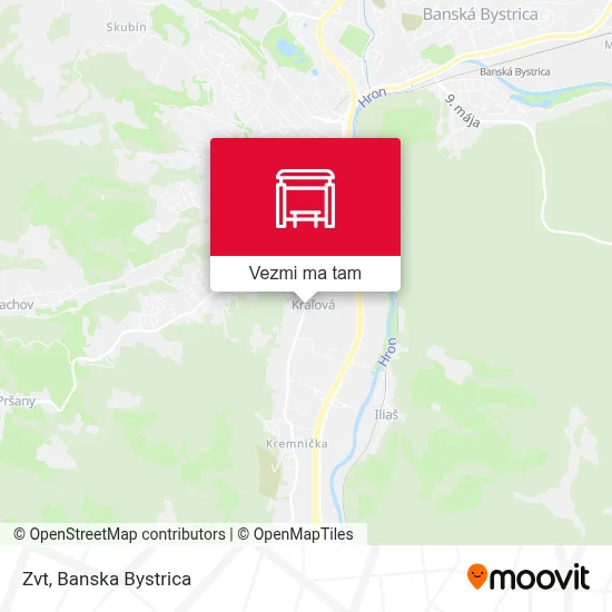 Zvt mapa