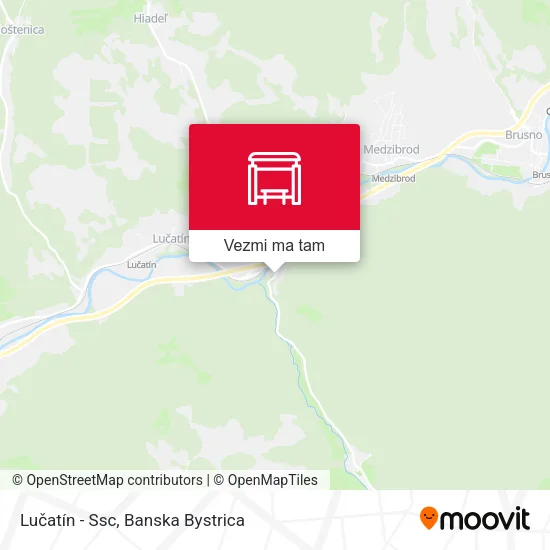 Lučatín - Ssc mapa