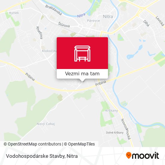 Vodohospodárske Stavby mapa