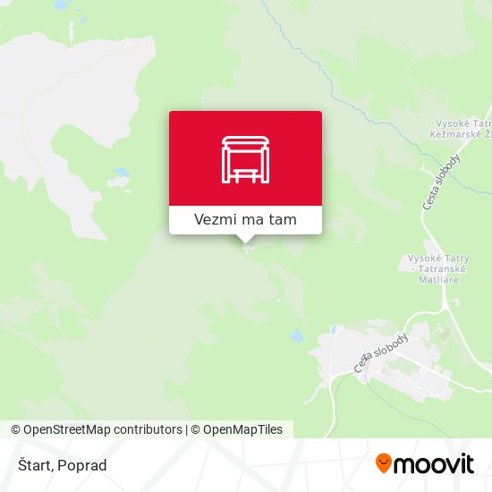 Štart mapa